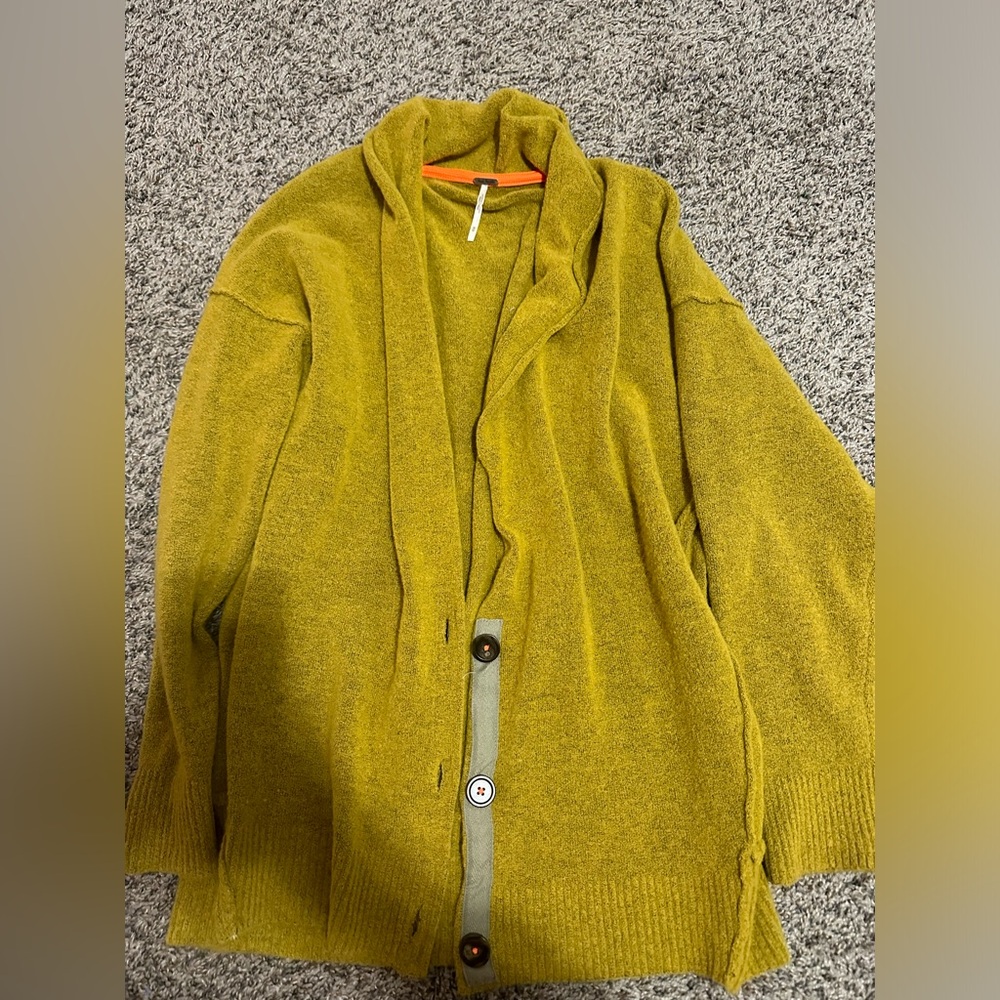 Free People Eucalyptus Cardigan size medium